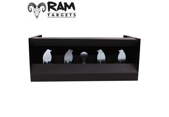 Metal Target Set Crow