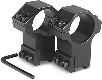 Scope Dovetail 11mm 25.4 High Mount Rings