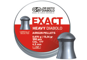 Exact Diabolo Heavy 4.52mm 10.34 grain 500pcs