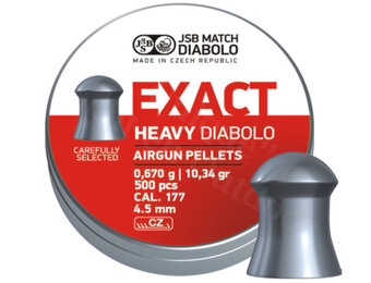 Exact Diabolo Heavy 4.52mm 10.34 grain 500pcs