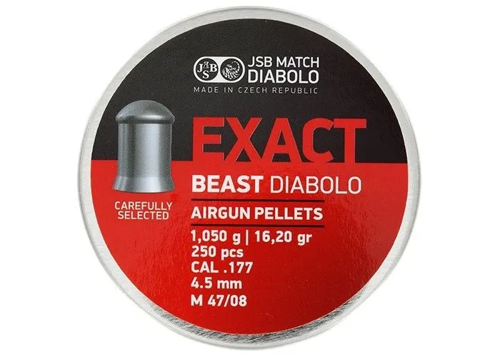Exact Jumbo Beast 4.52mm 16.2 grain 250pcs