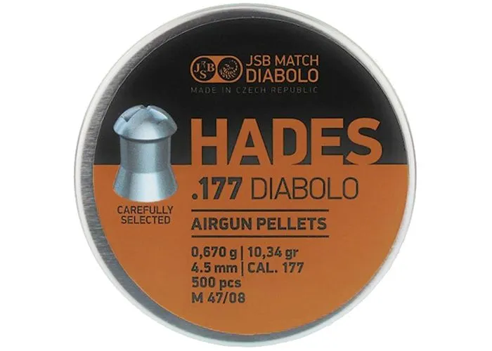Hades 4.5mm 10.34 grain 500pcs