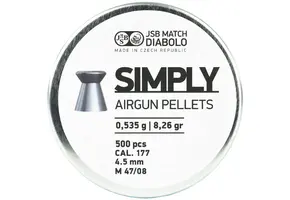 Simply 4.5mm 8.26 grain 500pcs