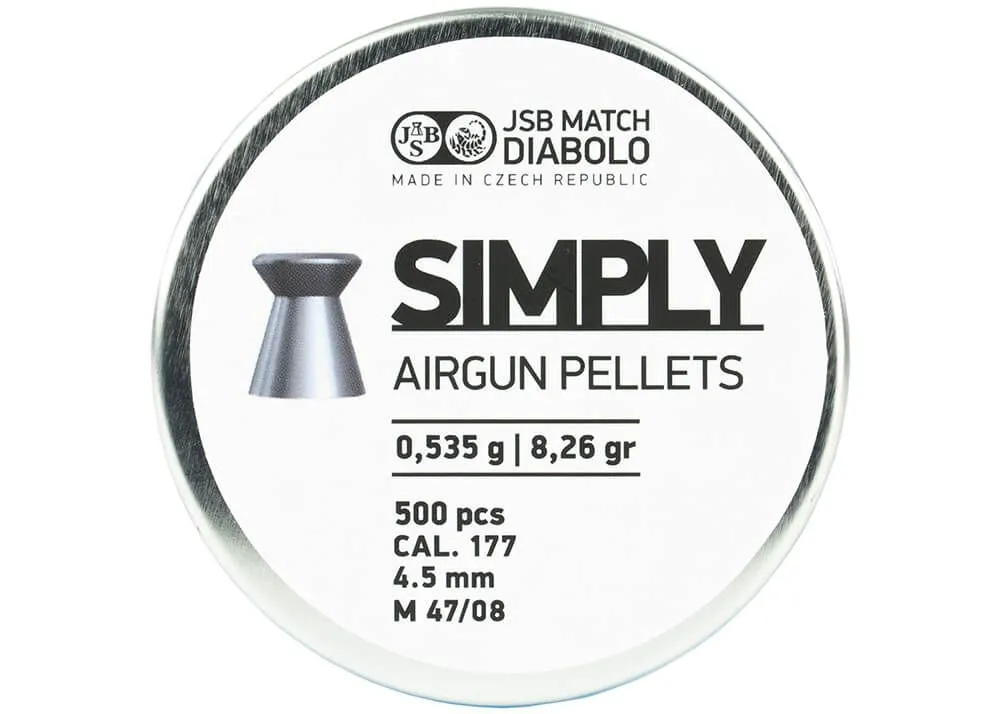 Simply 4.5mm 8.26 grain 500pcs