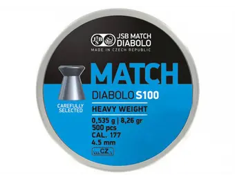 Match S100 4.5mm 8.26 grain 500pcs