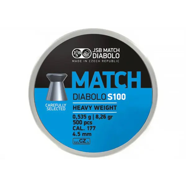 Match S100 4.5mm 8.26 grain 500pcs
