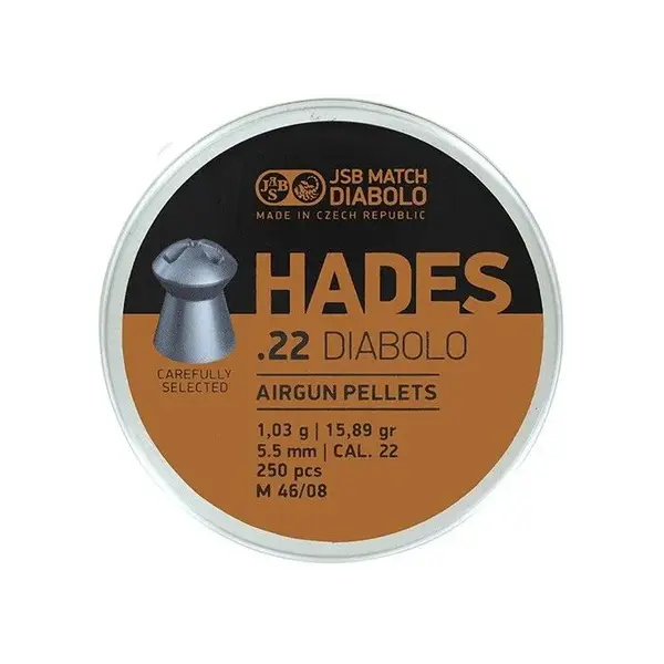 Hades Diabolo 5.5mm 15.89 grain 250pcs