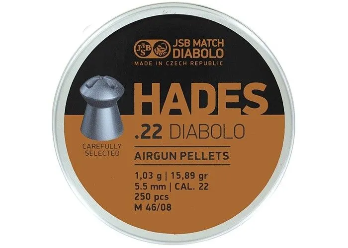 Hades Diabolo 5.5mm 15.89 grain 250pcs
