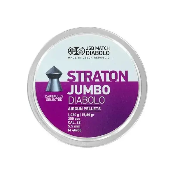 Straton Jumbo 5.52mm 15.89 grain 250pcs