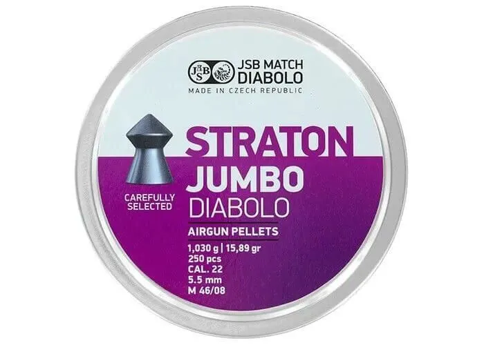 Straton Jumbo 5.52mm 15.89 grain 250pcs