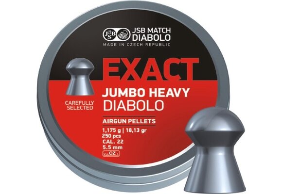 Exact Diabolo Jumbo 5.52mm 15.89 grain 250pcs