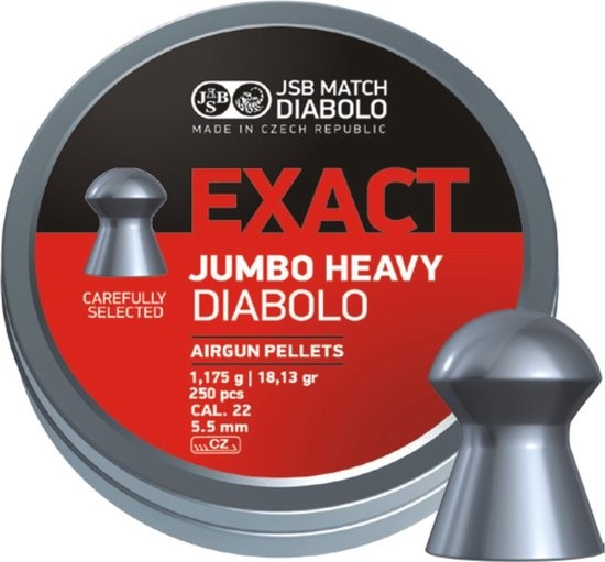 Exact Diabolo Jumbo 5.52mm 15.89 grain 250pcs