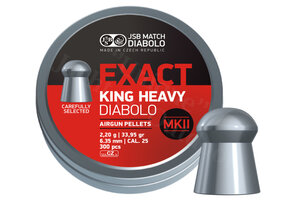 Exact King Heavy MKII 6.35mm 33.95 grain 300pcs