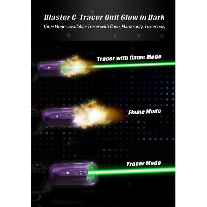 Blaster C Tracer Unit (Blast Imitation) (Black)