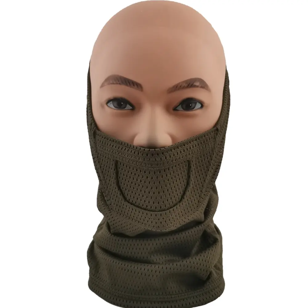 Face Warrior Mask (Olive Green)