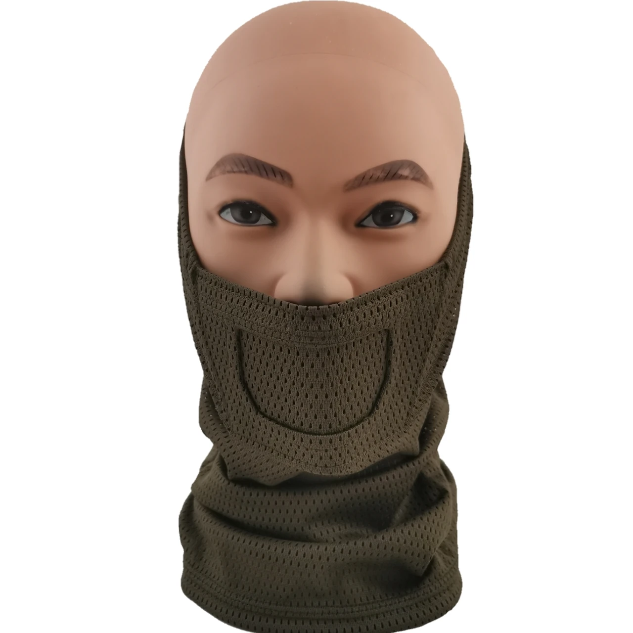 Face Warrior Mask (Olive Green)