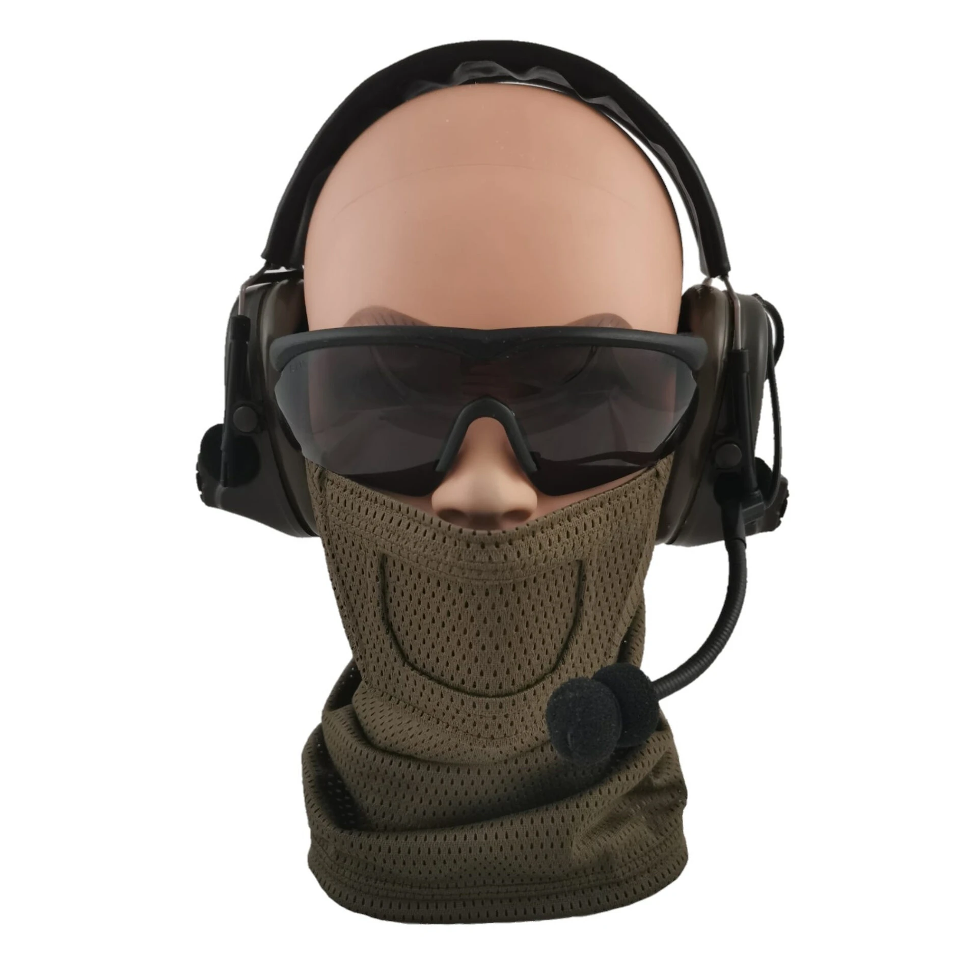 Face Warrior Mask (Olive Green)