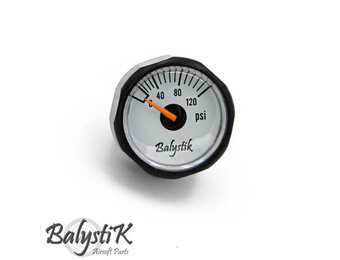 120 PSI Micro Gauge for HPA Regulator