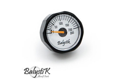 200 PSI Micro Gauge for HPA Regulator