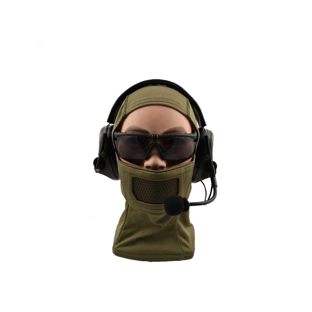 Fullface Warrior Mask Balaclava (Olive Green)