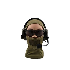 Fullface Warrior Mask Balaclava (Olive Green)