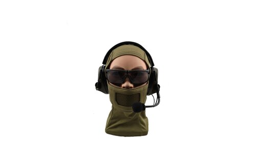 Fullface Warrior Mask Balaclava (Olive Green)