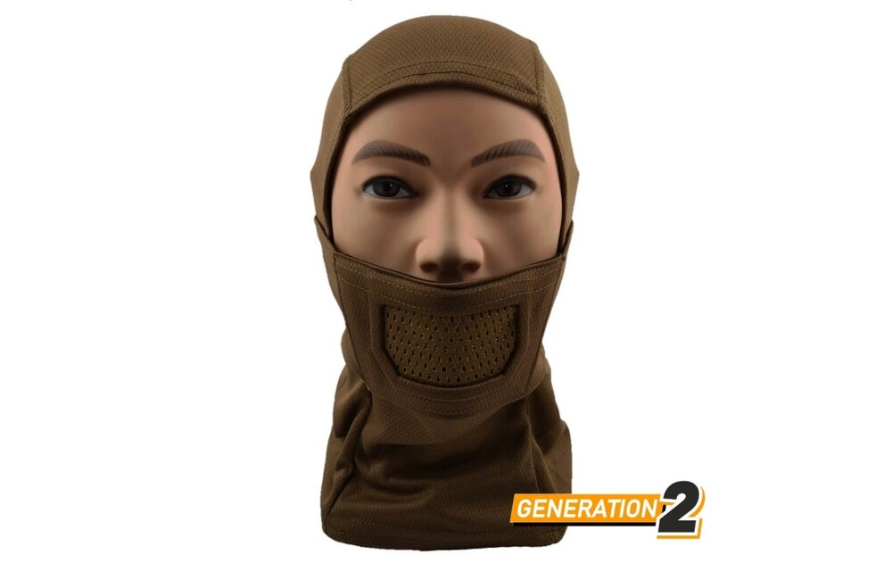 Fullface Warrior Mask Balaclava (Coyote)