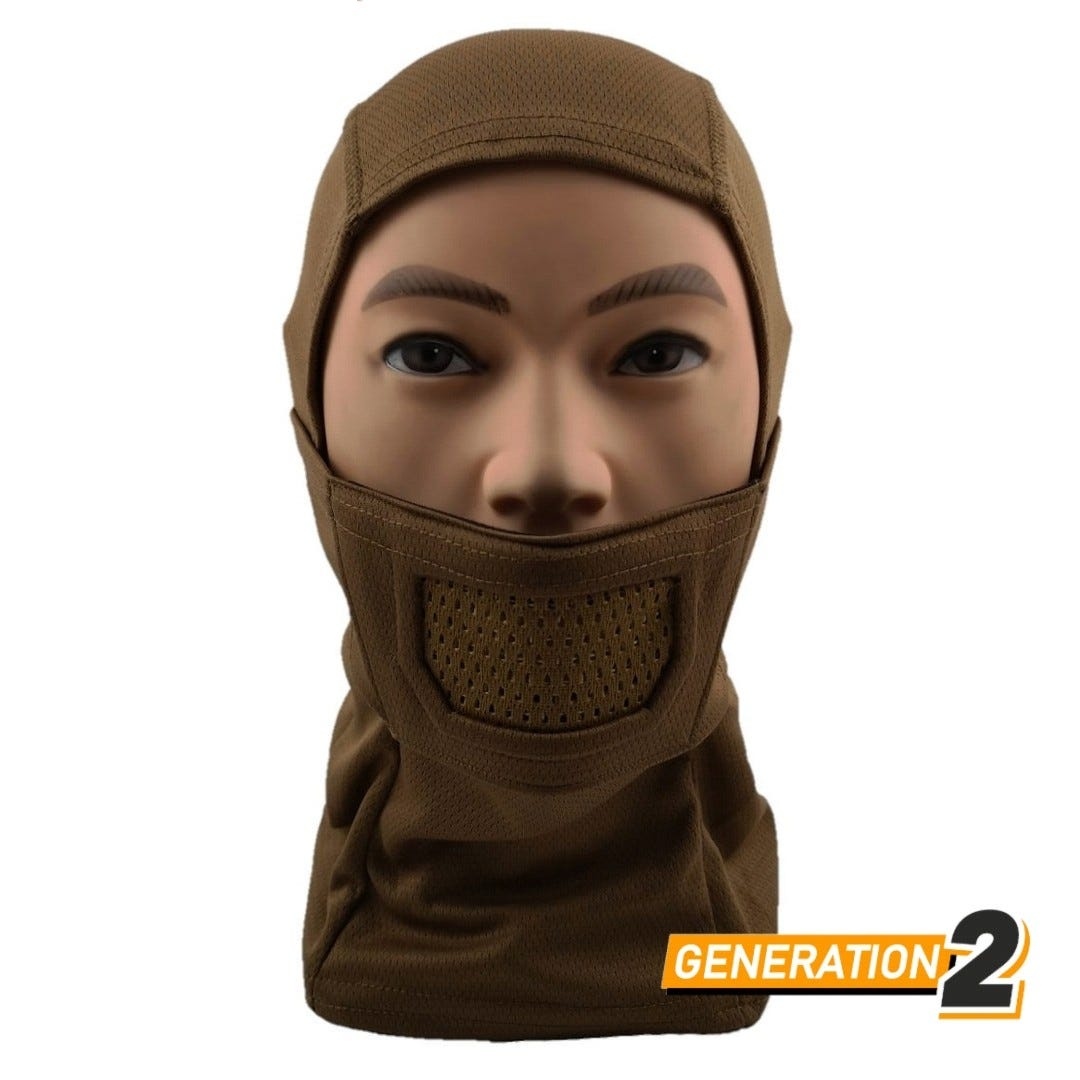 Fullface Warrior Mask Balaclava (Coyote)