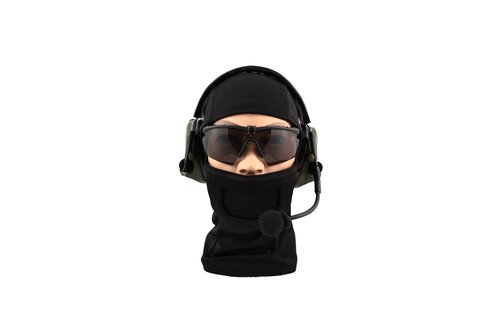 Fullface Warrior Mask Balaclava (Black)