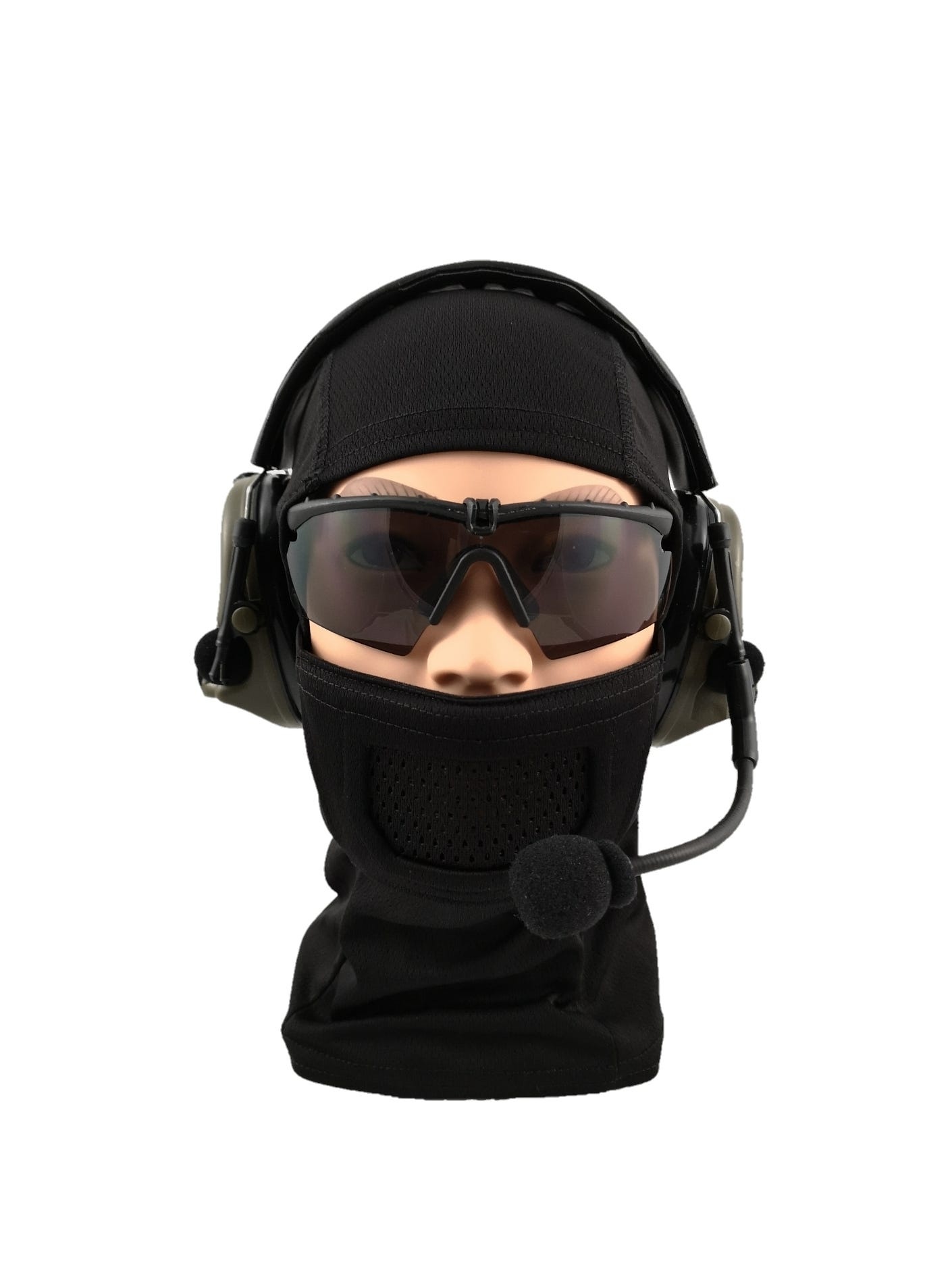 Fullface Warrior Mask Balaclava (Black)