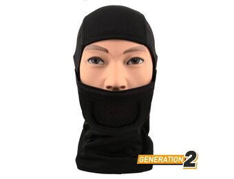 Fullface Warrior Mask Balaclava (Black)