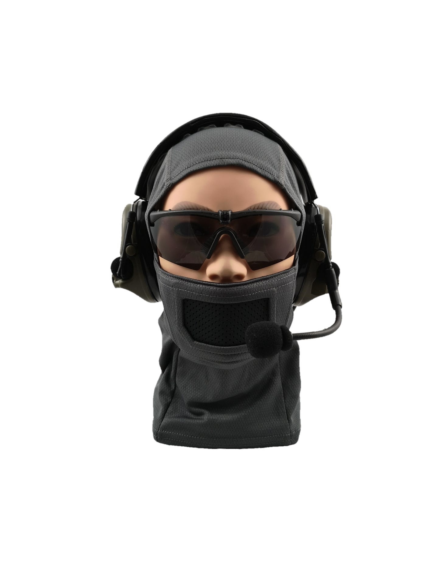 Fullface Warrior Mask Balaclava (Grey)