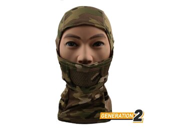 Fullface Warrior Mask Balaclava (Camo)