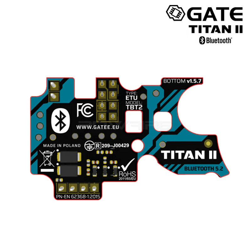 TITAN II Expert Bluetooth for V2 GB AEG (Rear Wired)