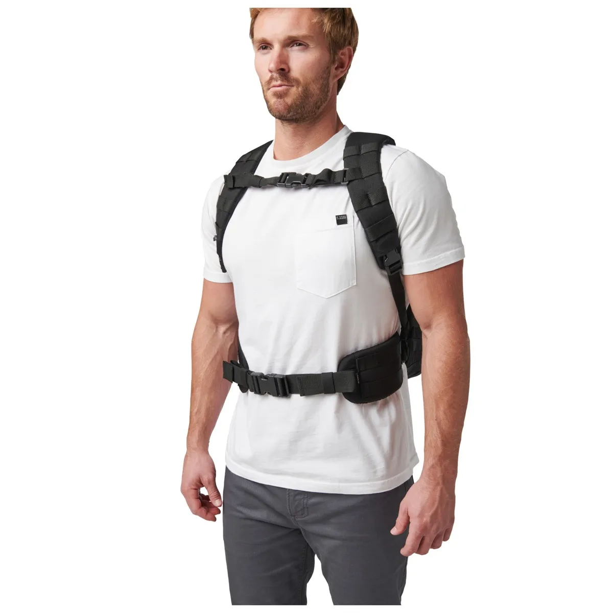 RUSH Backpack Belt Kit (Black)