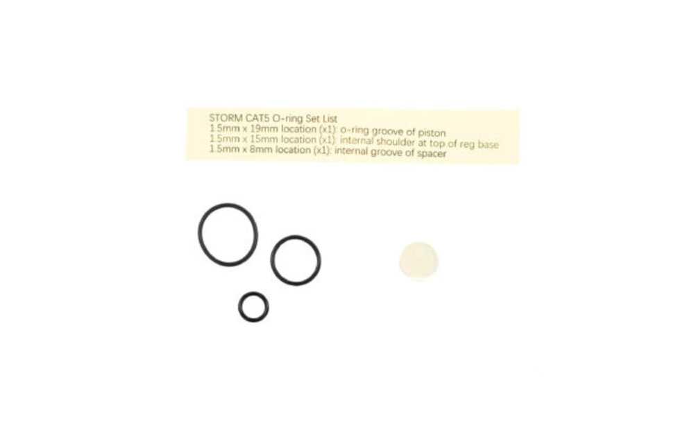 O-Ring Kit for STORM Category 5