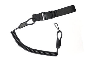 Pistol Lanyard (Black)