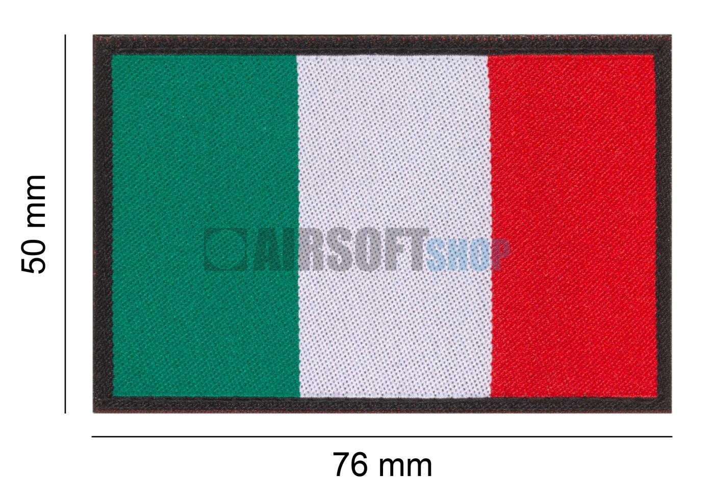 Italy Flag Patch (Color)