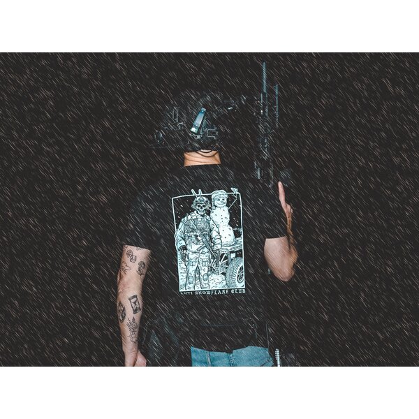 Anti Snowflake Club Hoodie (Black)