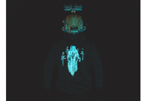 Ghost Hoodie (Black)