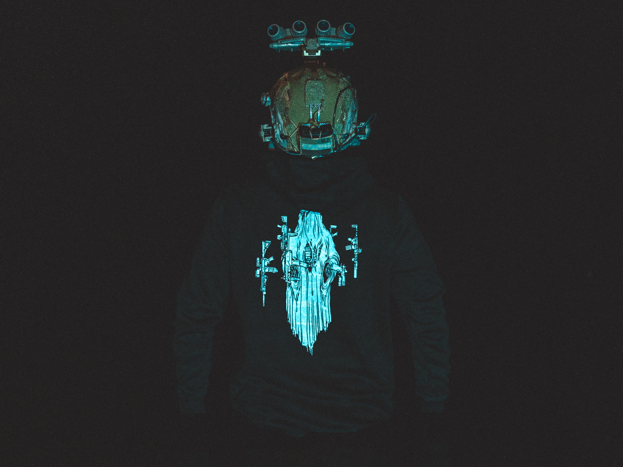 Ghost Hoodie (Black)