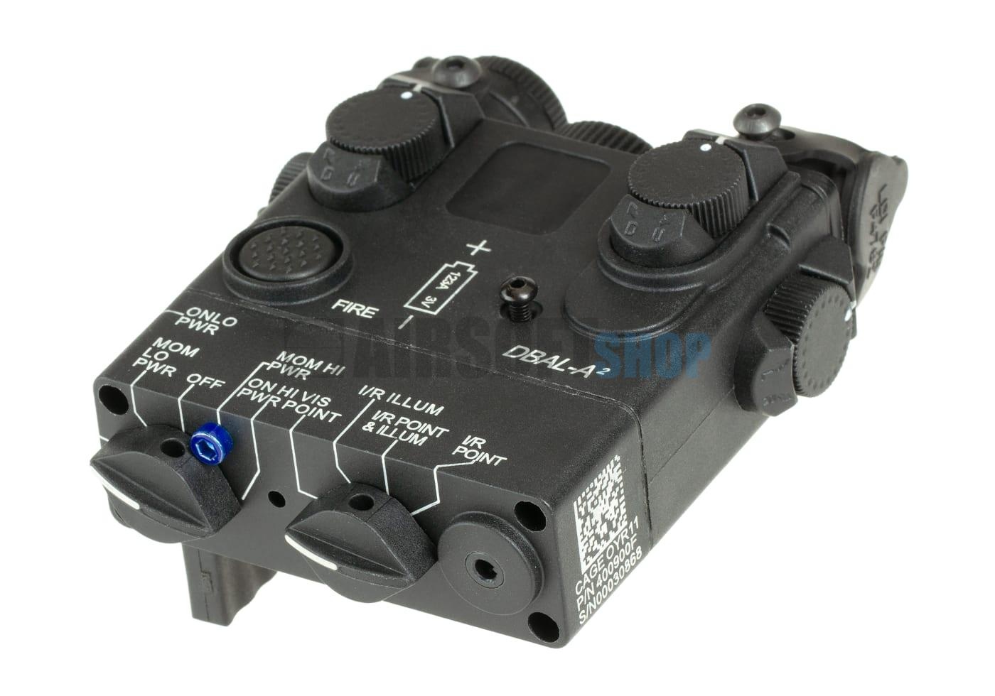 DBAL-A2 Dummy Plastic PEQ Box (Black)