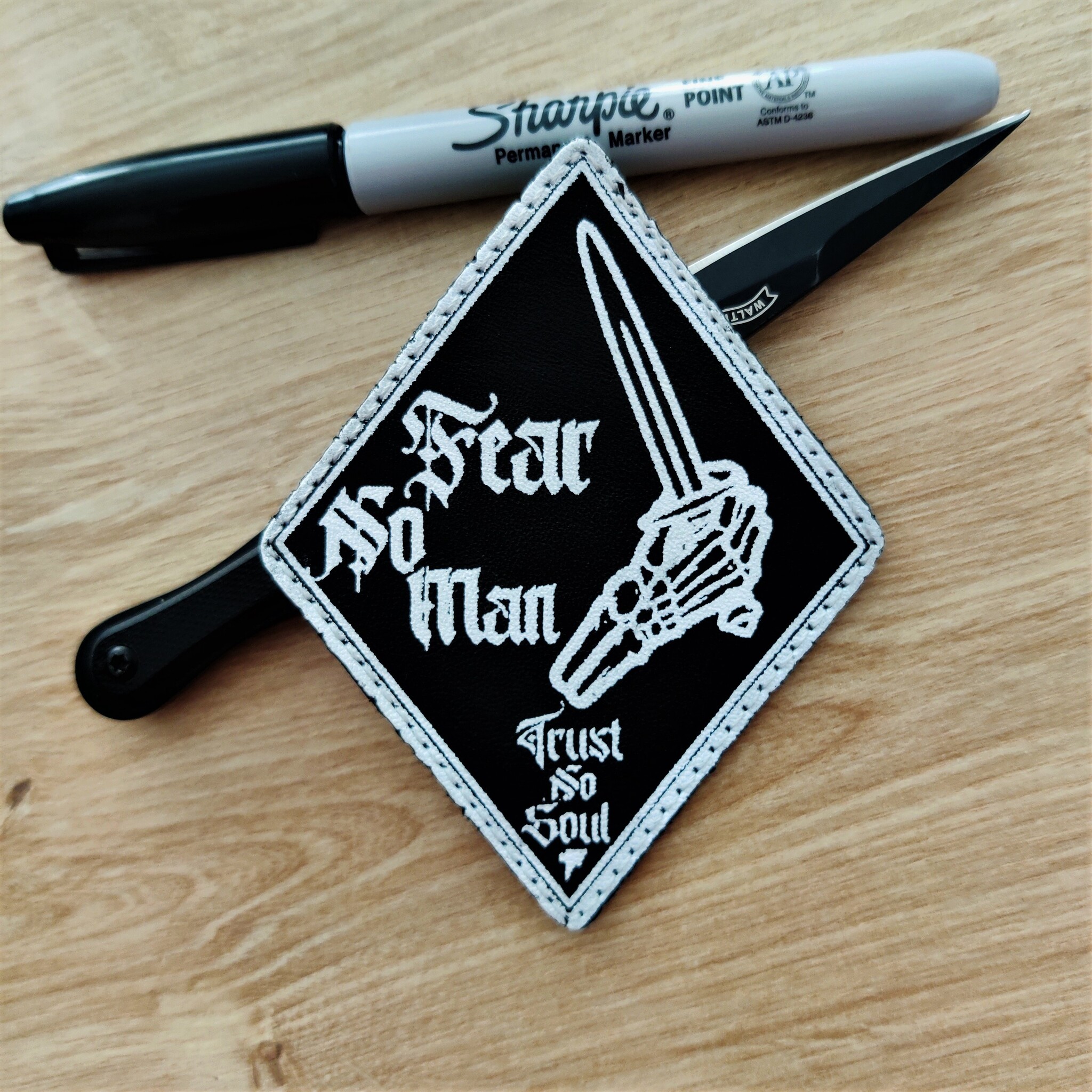 Leather Backstabbers Patch Mini