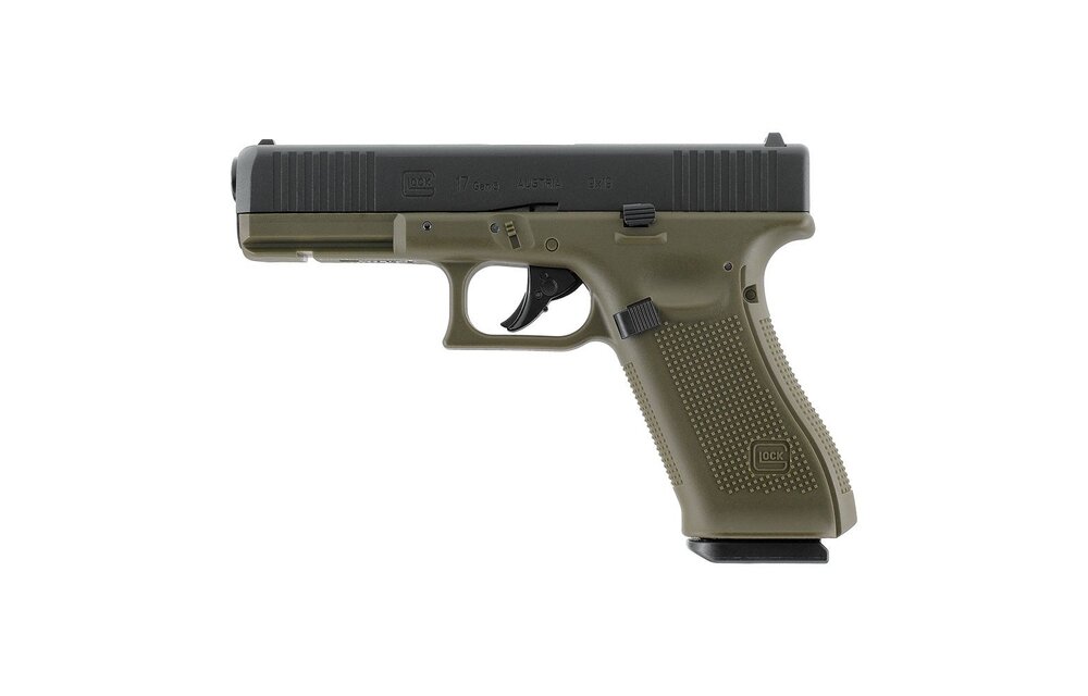 Glock G17 Gen5  4.5mm Steel BB Airgun (Olive)