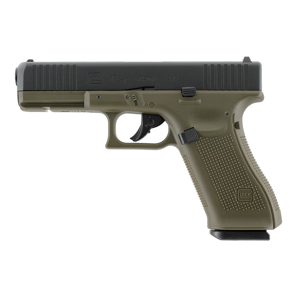 Glock G17 Gen5  4.5mm Steel BB Airgun (Olive)