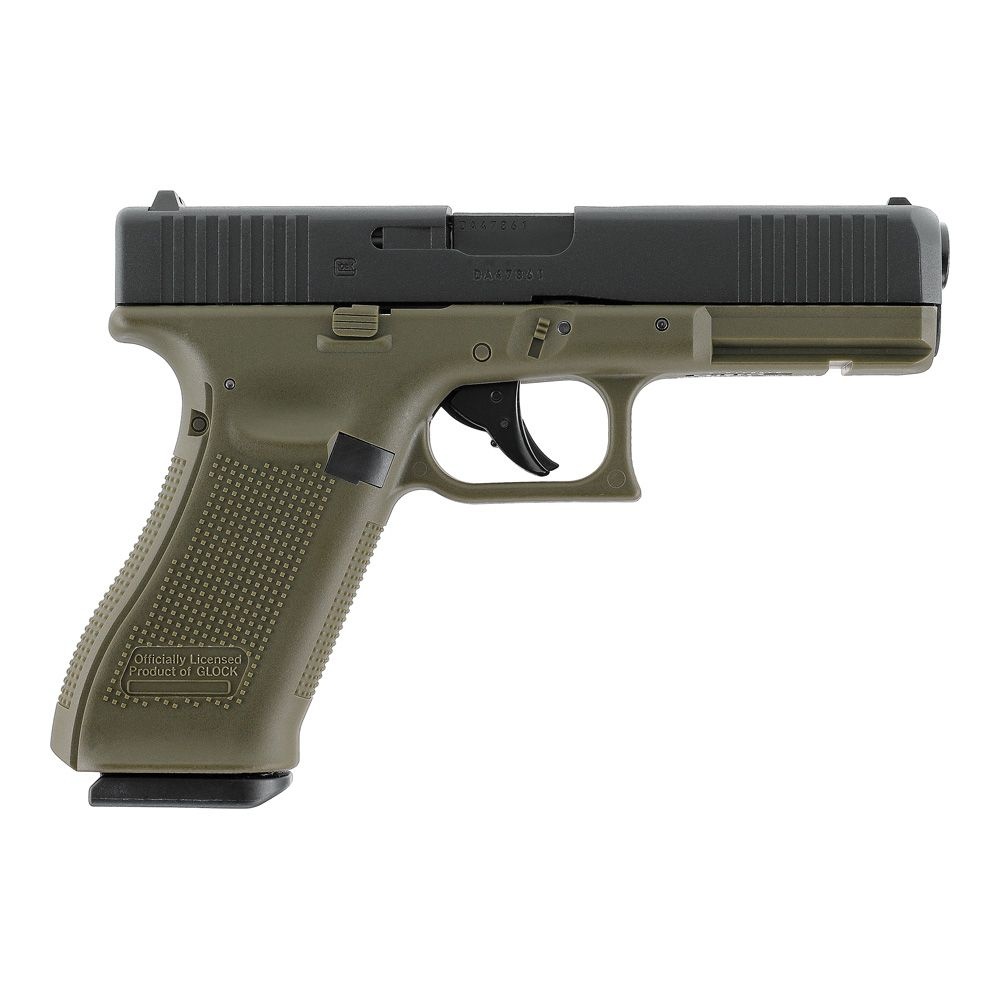 Glock G17 Gen5  4.5mm Steel BB Airgun (Olive)