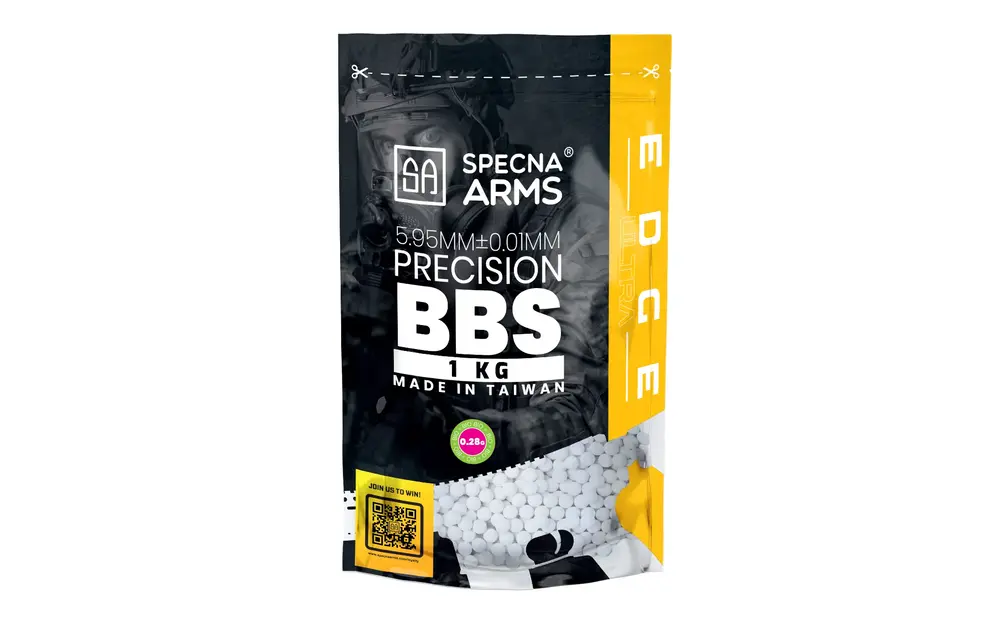 0,28g EDGE ULTRA BIO BB Precision 1kg (White)