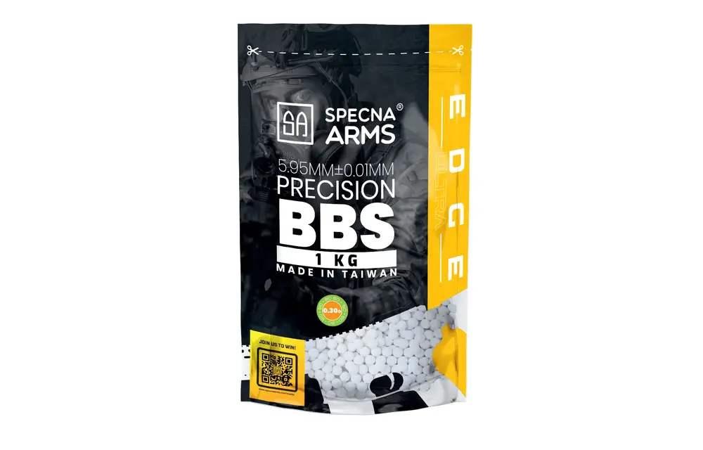 0,30g EDGE ULTRA BIO BB Precision 1kg (White)
