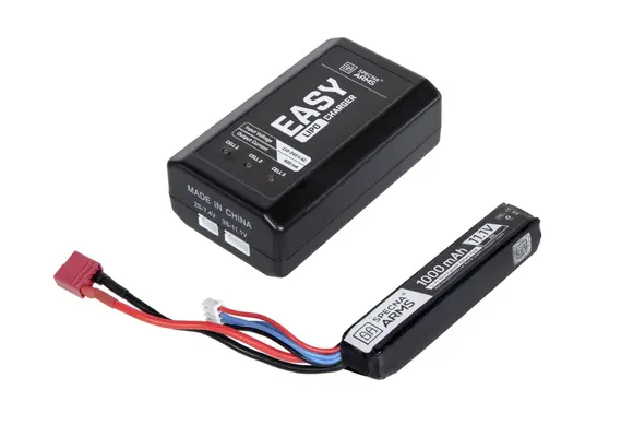 Easy Set LiPo 11.1V 1000mAh (Deans) + Charger
