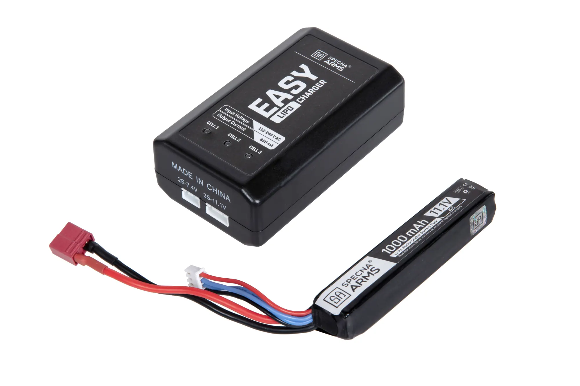 Easy Set LiPo 11.1V 1000mAh (Deans) + Charger